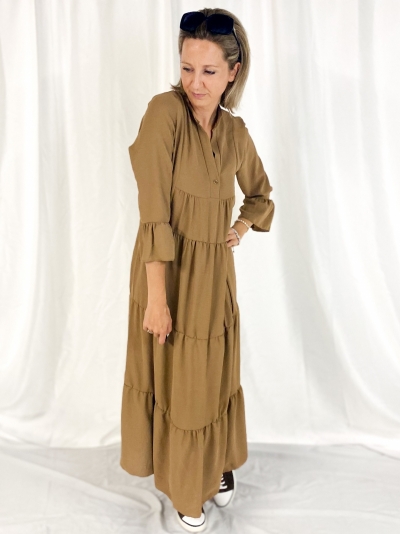 Aline Dress Camel