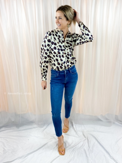 Daisies blouse brazilian sand