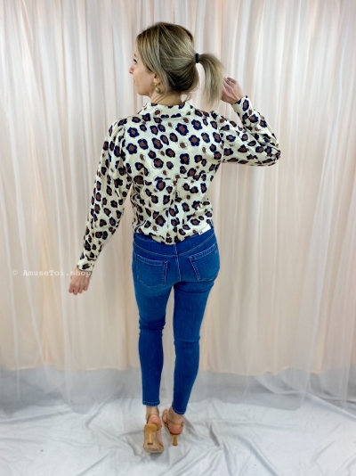 Daisies blouse brazilian sand