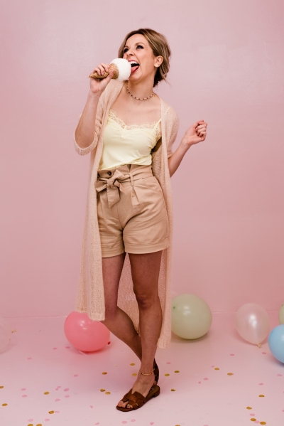 Bo Long Cardigan pearl