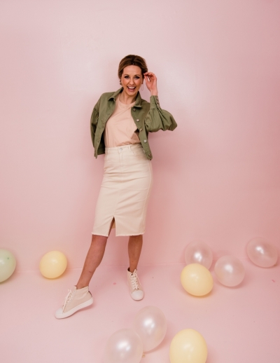 TIBATI skirt ecru