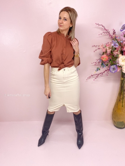 TIBATI skirt ecru