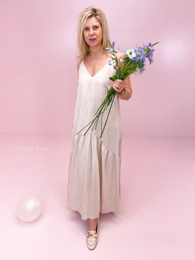 Rouen dress Beige