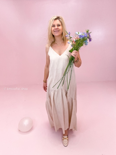 Rouen dress Beige