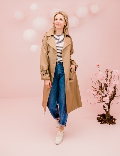 Felicia Trenchcoat khaki