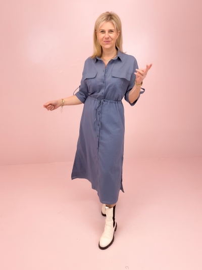 Todis dress china blue