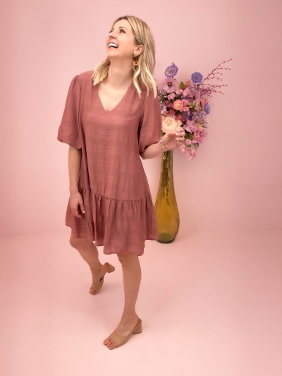 Fenello dress Redwood