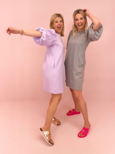 Jess dress grey melange