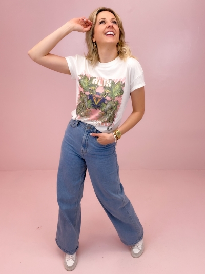 Acid Tee white
