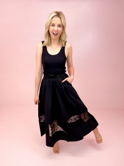 Sarai top black