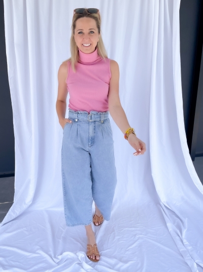 Aleah Culotte light blue