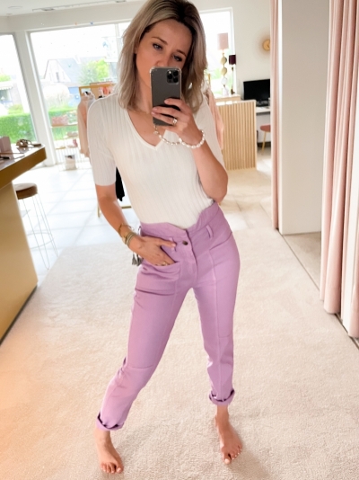 Zora Flash jeans purple