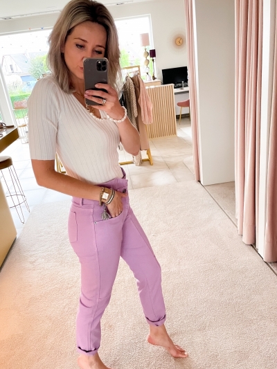 Zora Flash jeans purple