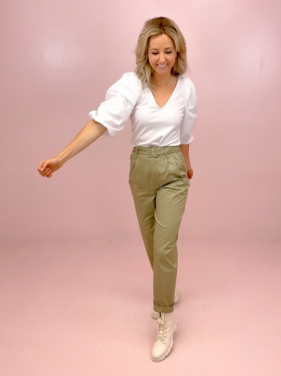 Nema blouse bright white