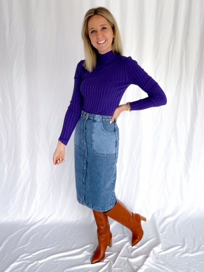 Minno Magen knit prism violet