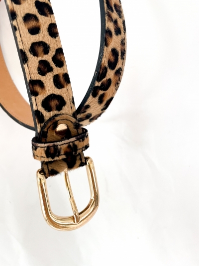 Animal ceinture leopard