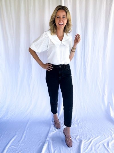 Hanne blouse white