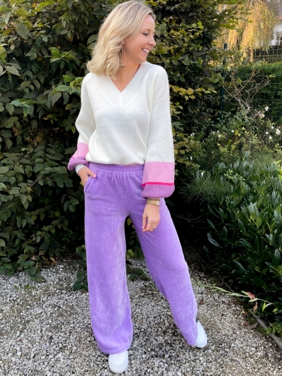 Vianna sweater pink/purple
