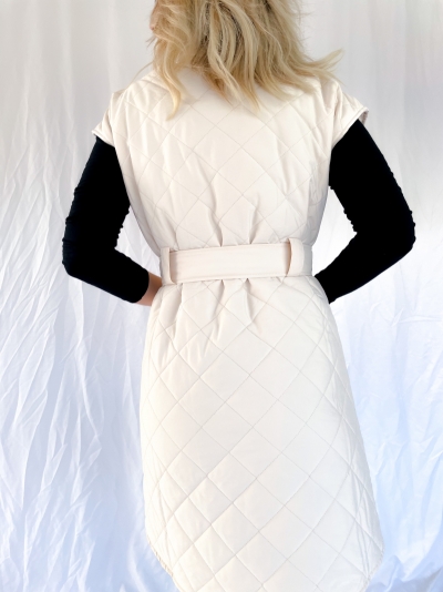 Maxine bodywarmer winter white
