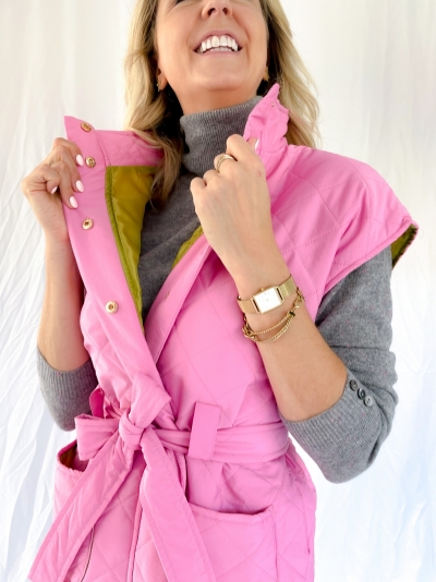 Maxine bodywarmer pink
