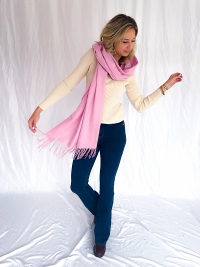 Sid stacy scarf pink sky