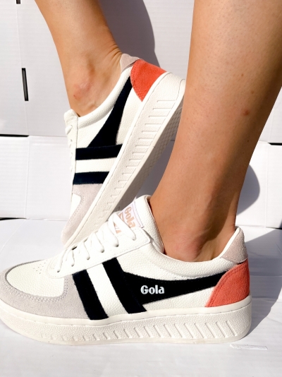 Grandslam sneakers wht/navy/blosso