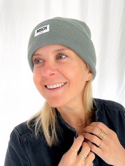 Mojo beanie agave green