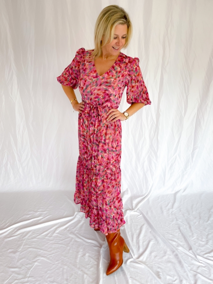 Doris dress rose