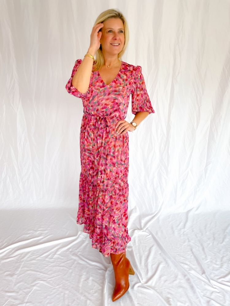 Doris dress rose