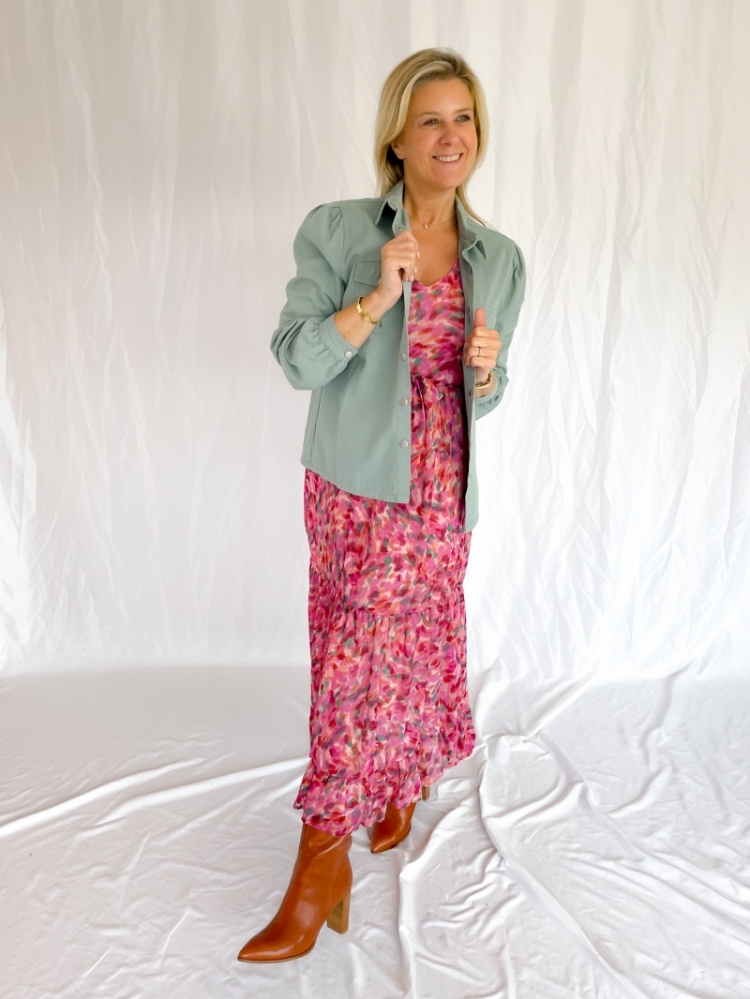 Doris dress rose