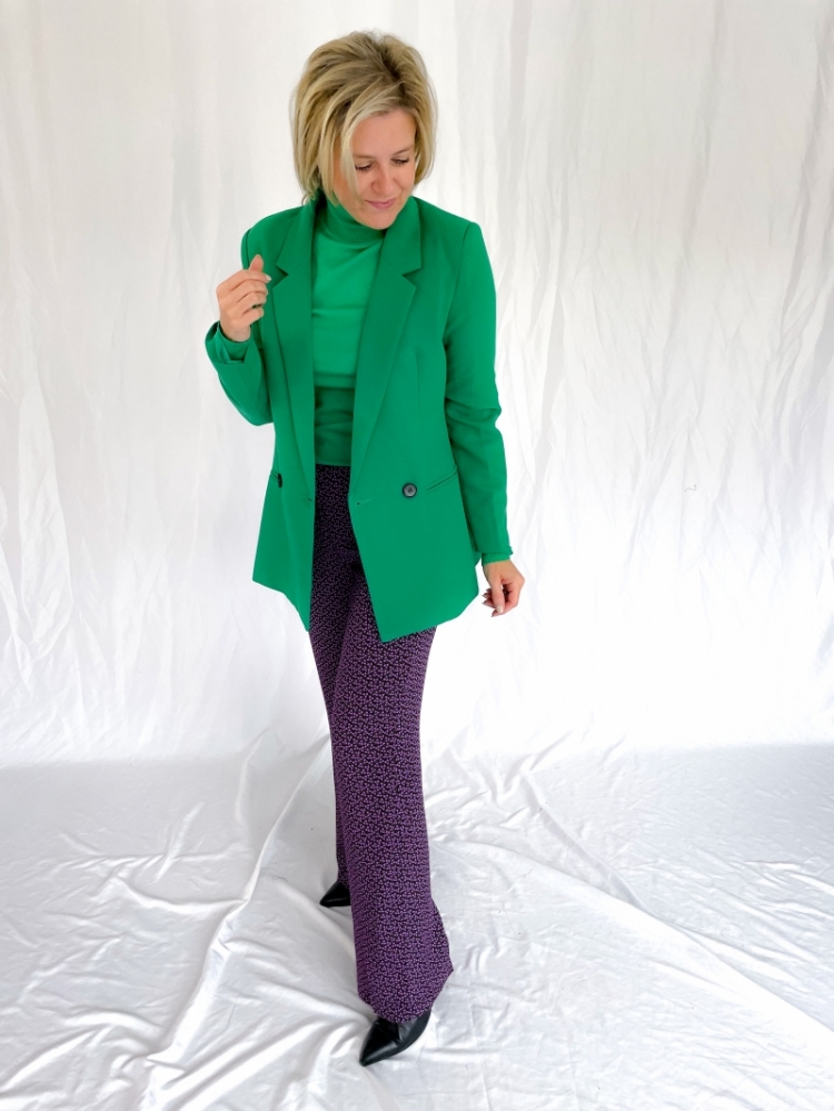 Elena blazer green