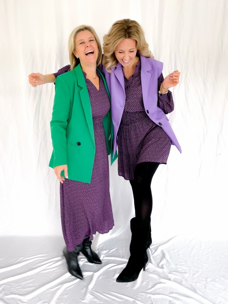 Elena blazer green