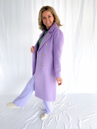 RDF: Ronda coat purple