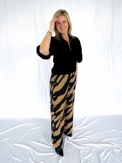 Gestuz: Bothilde pants zebra tiger