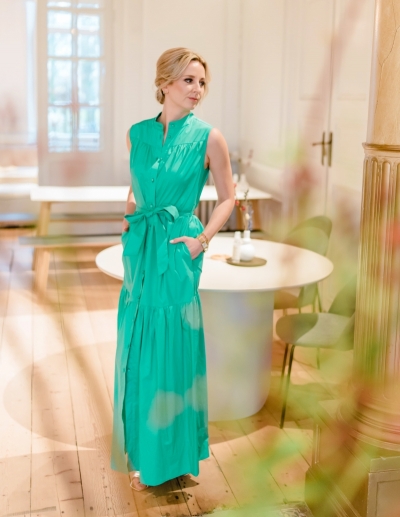 Long Dress Queraine green