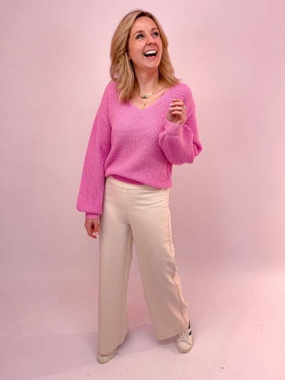 Annick knitted sweater pink