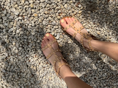 Mila sandals natural
