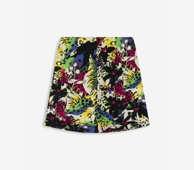 Woven Animal Flower Skirt multi color