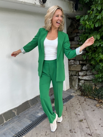 Mae pants green  