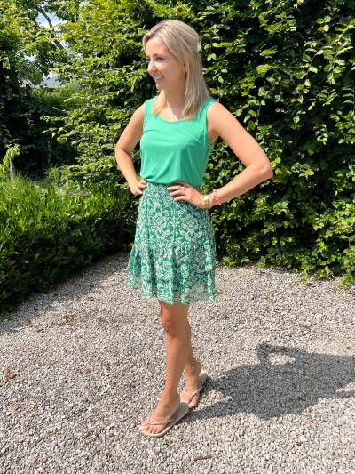 Yvonne skirt green  