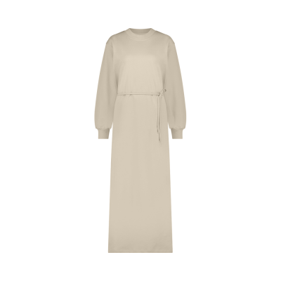Fjorder dress l-s Fog white