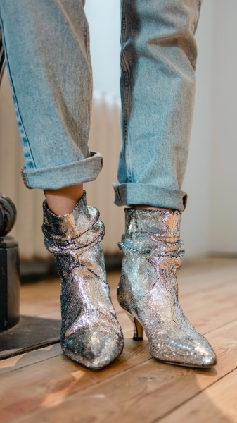 Kelly Boot Silver silver