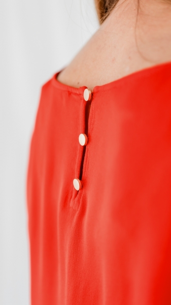 Bret blouse red