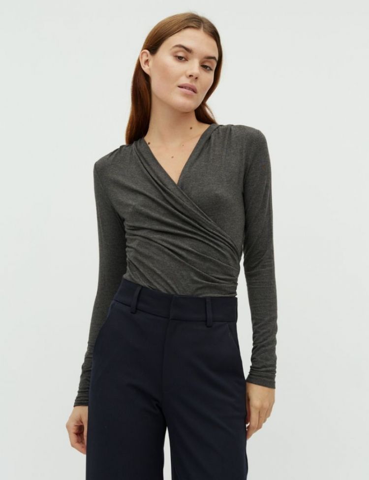 LIONE SS Basic dark grey melan