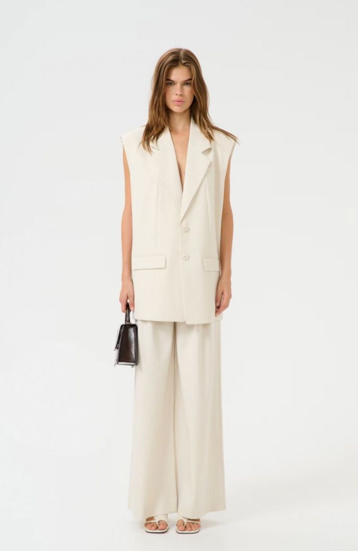 GZseaver SLwaistcoat egret melange