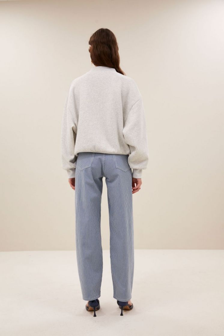 momo sweater light grey   