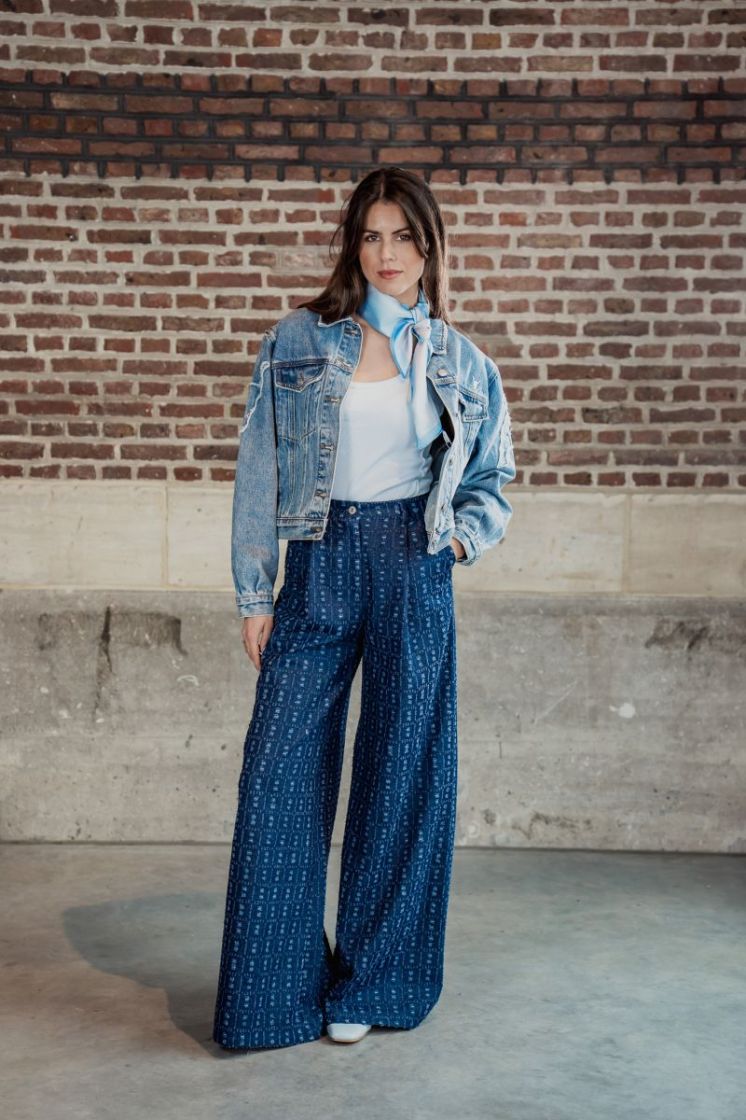 AMALIA DENIM mixed denim