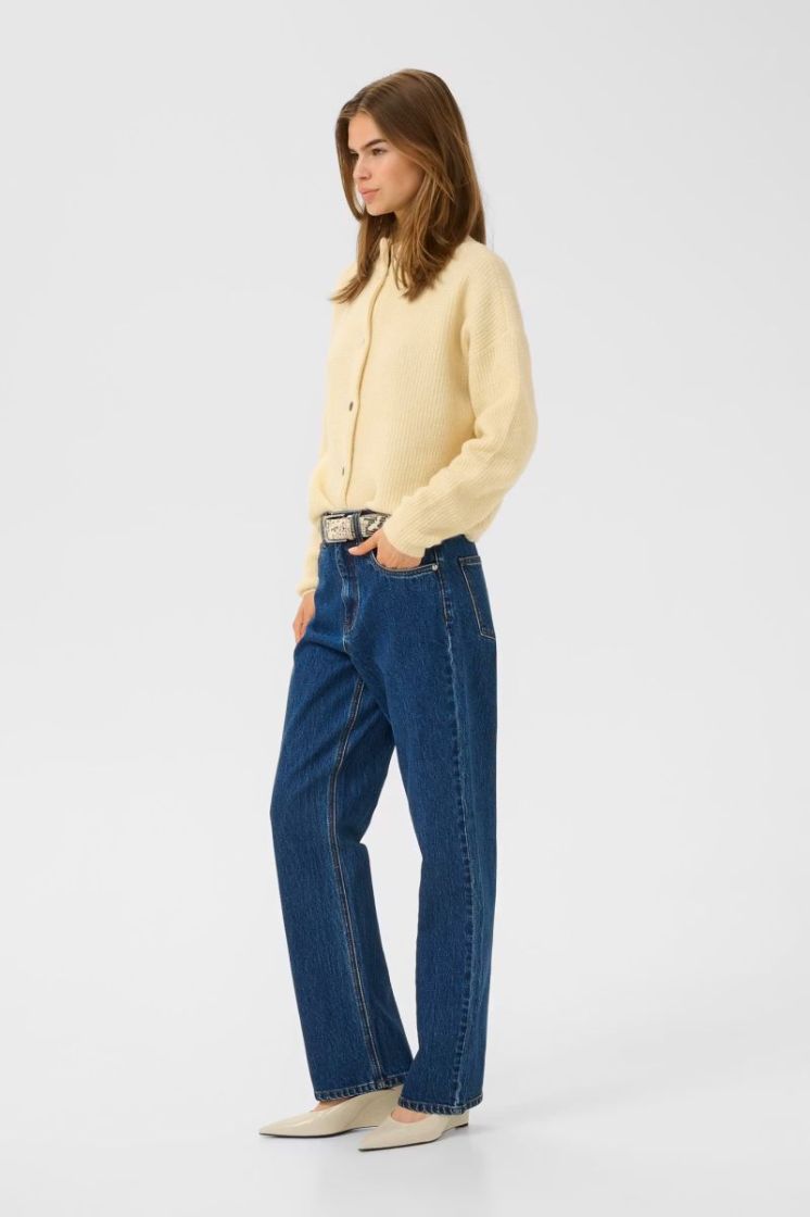 AlphaGZ short cardigan frozen dew