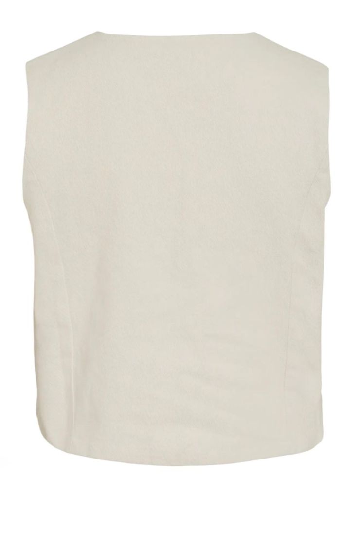 VIJADO SL TIE DETAIL EMB. VEST birch slate bla