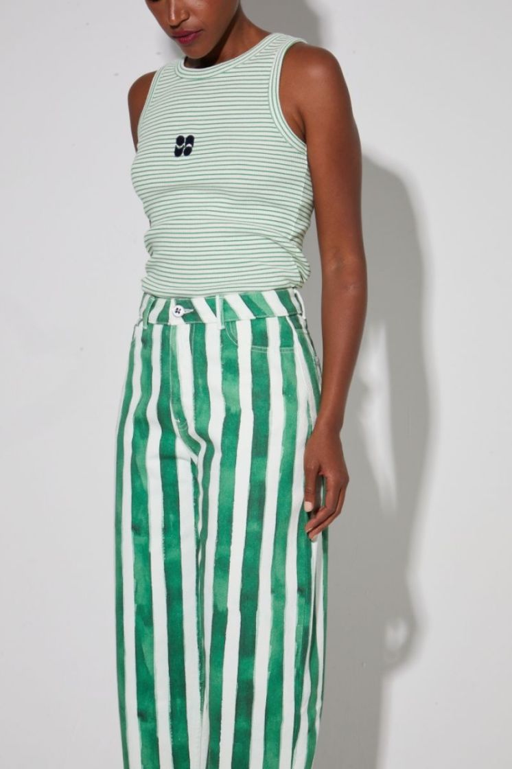 ROXY BALLOON FIT LINES green line
